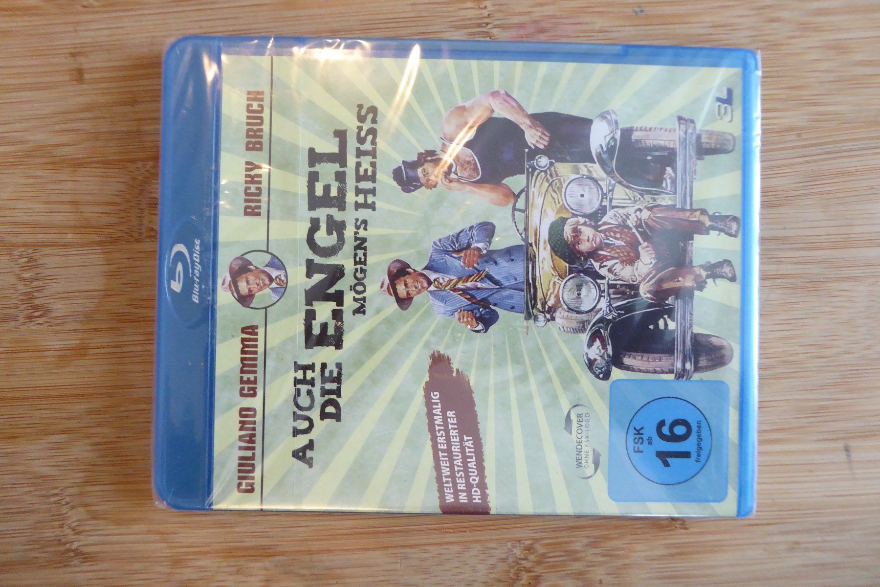 Alle DVDs: Bluray Auch die Engel mögen's heiss – Neu und originalverpackt aus Allschwil von Summelsarium