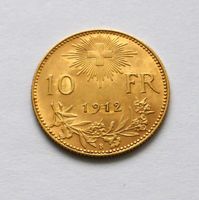 10er Vreneli von 1912 - besserer Jahrgang !!
