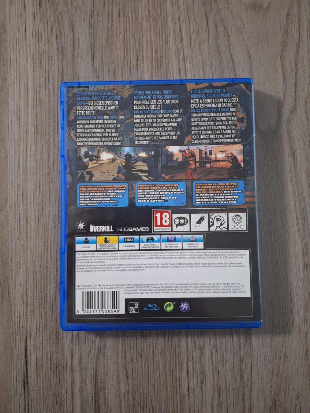 Giochi: Payday 2: Crimewave Edition - PS4 – Usato da Baar venduto da RDNA 2