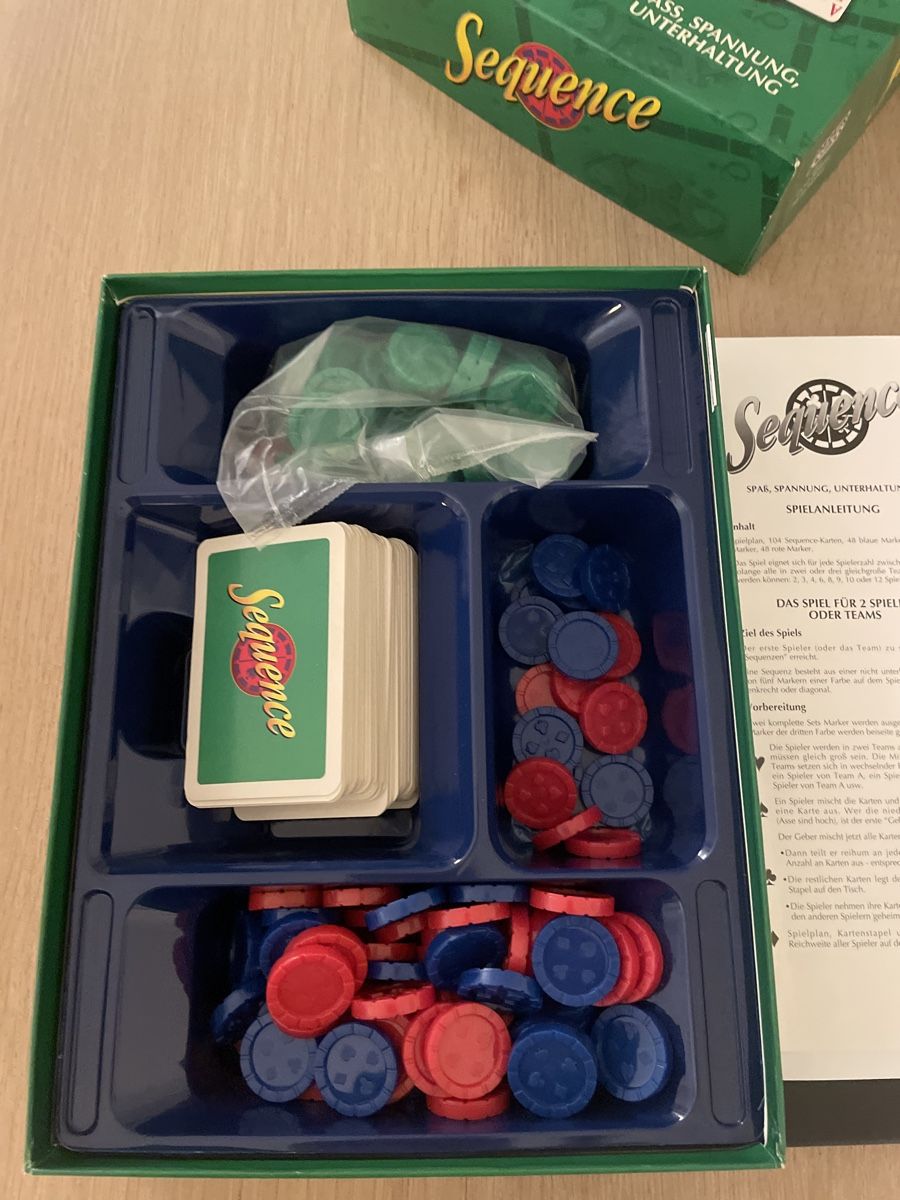Giochi: Sequence  / Brettspiel – Nuovo (secondo la descrizione) da Richterswil venduto da Wildampfer 2