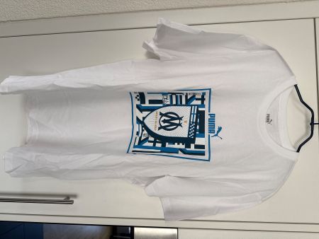 Puma Olympique Marseille T-Shirt, Neu mit Etikett!