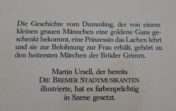 Bücher: Brüder Grimm Die Goldene Gans Kinderbuch 1985 – Gebraucht aus Wetzikon ZH von strubeli024 4