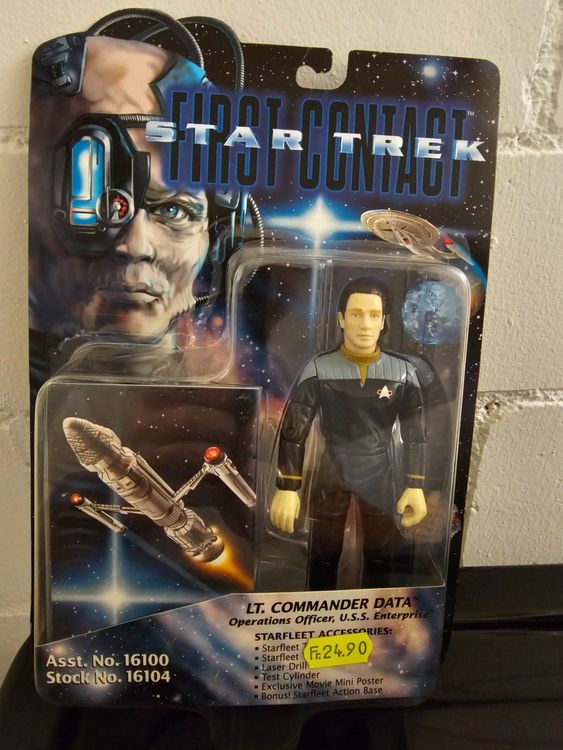 Star Trek First Contact - Lt. Commander Data - 1996 (Neu und ...