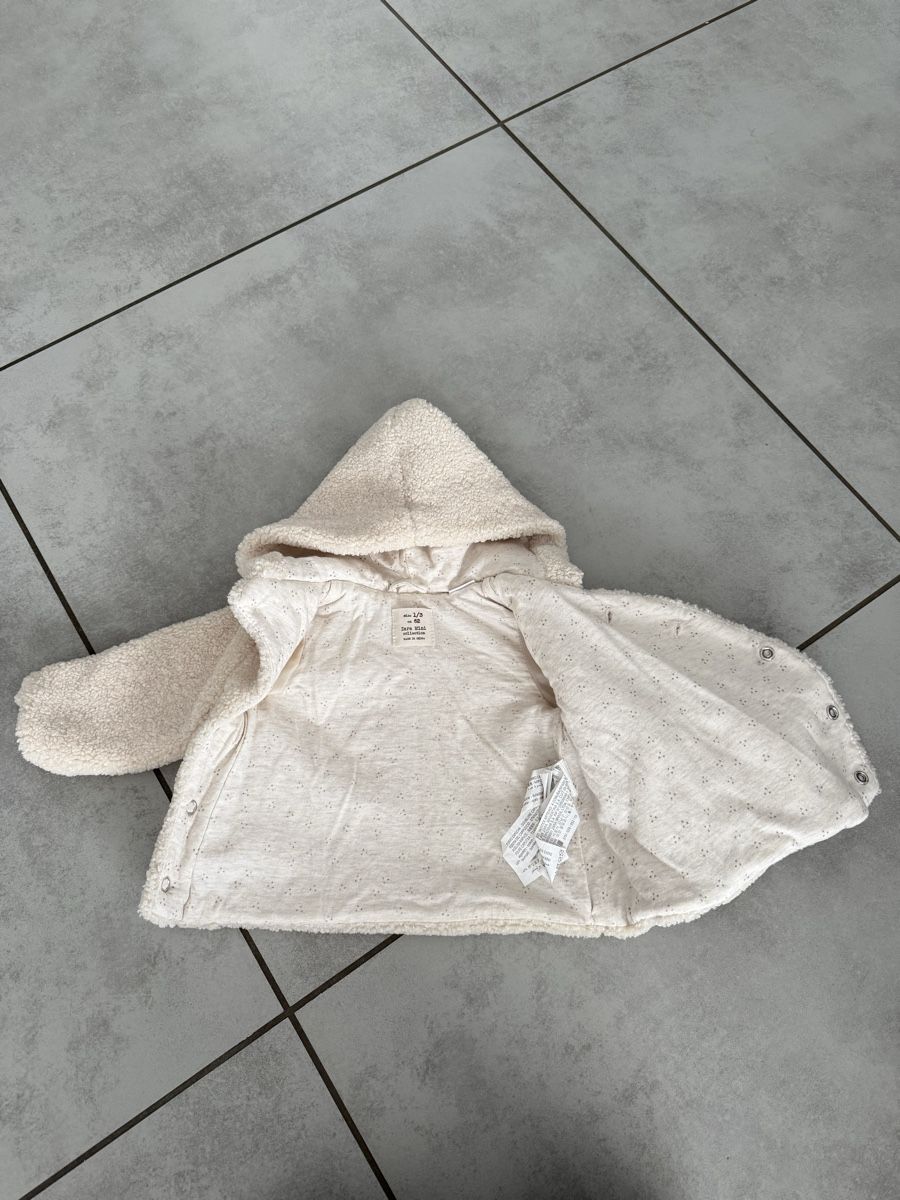 Zara Giacche & Cappotti: Teddy Jacke, Gr. 62, beige Zara – Usato da Kölliken venduto da Iridiumblck 2