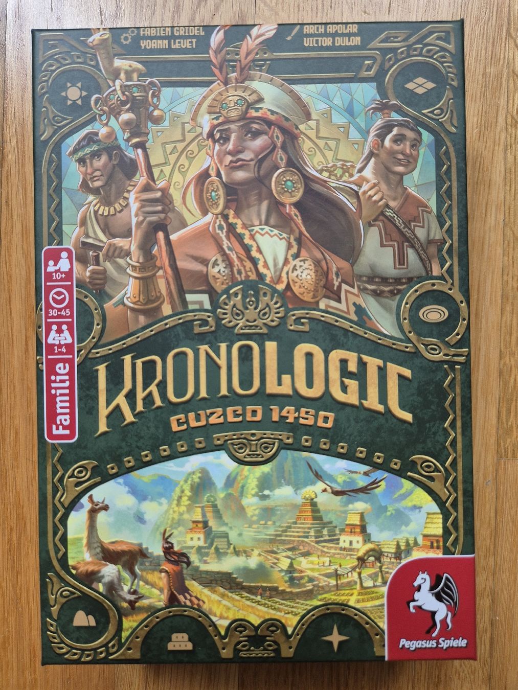 Pegasus Spiele Giochi: Kronologic Cuzco 1450 – Usato da Herzogenbuchsee venduto da kimslo