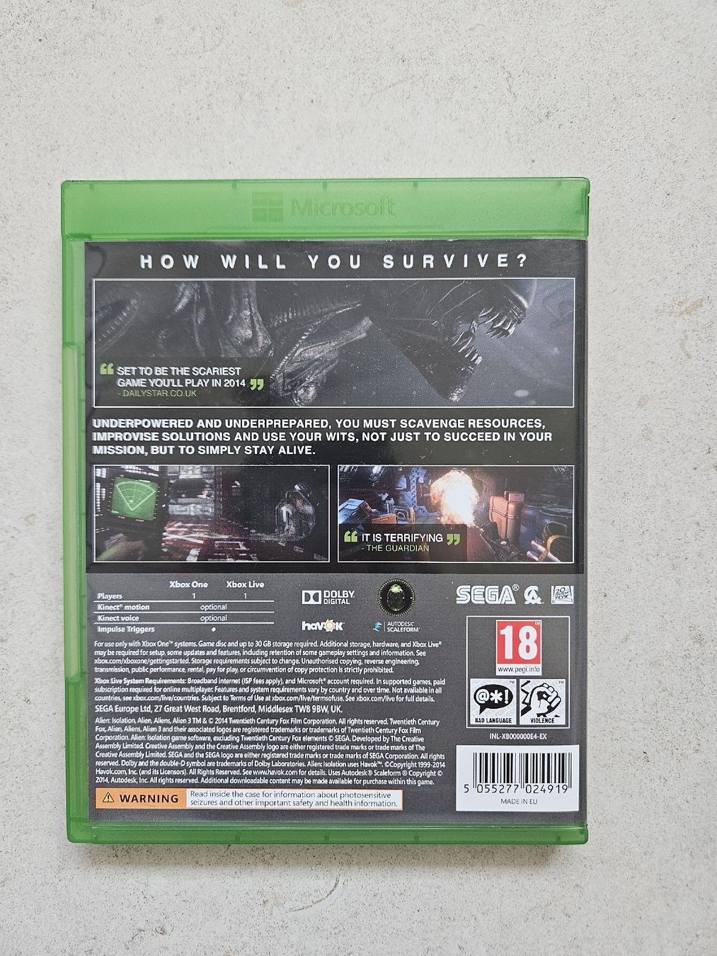 Jeux: Alien Isolation – D'occasion à Buchs SG par S1879G 1