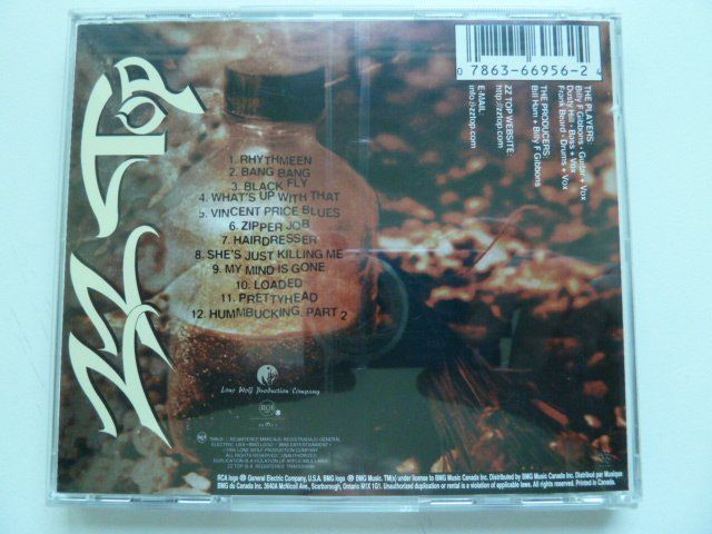 CD: ZZ TOP - Rhythmeen – Usato da Au ZH venduto da sikoku 2