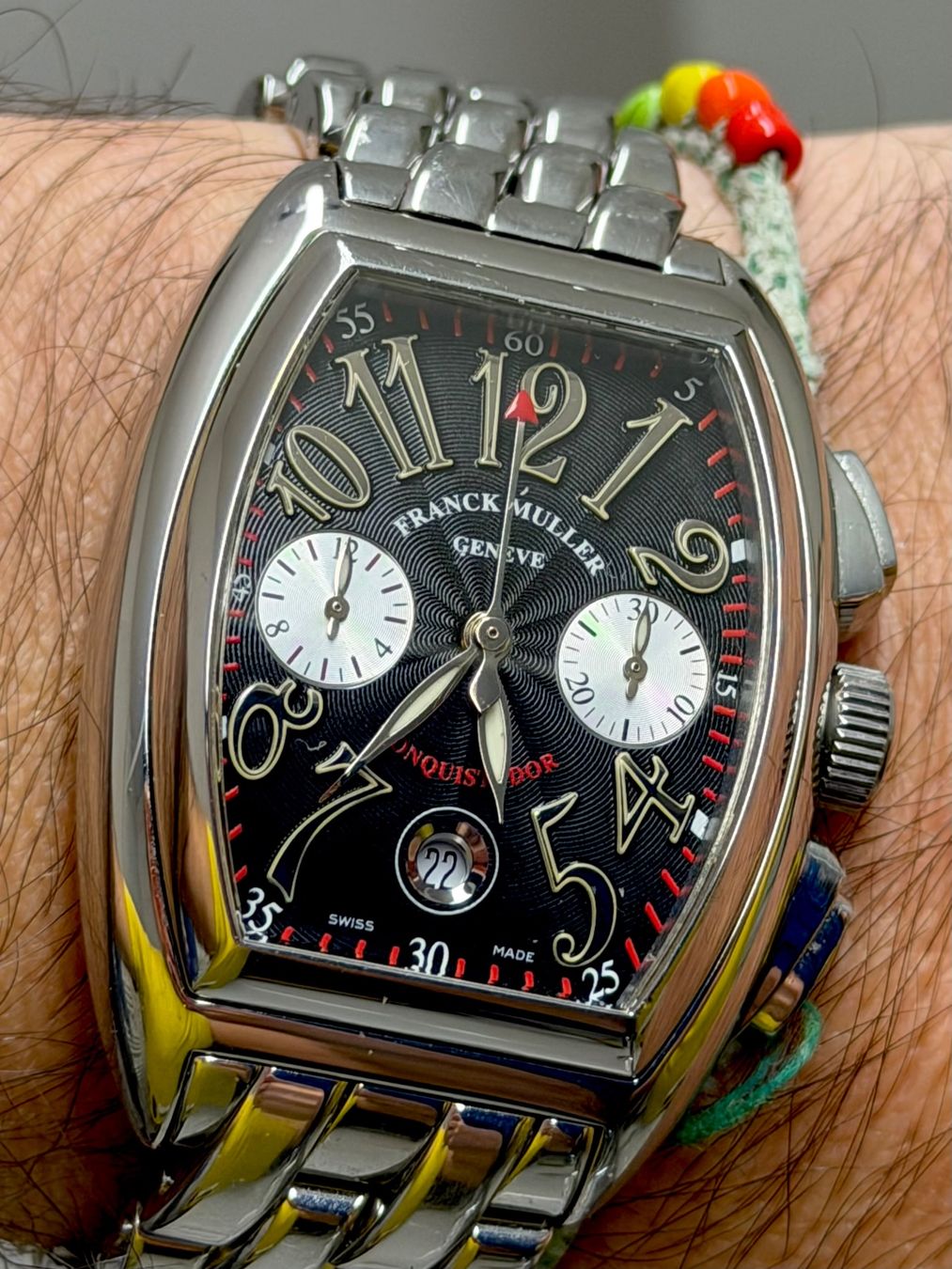 Franck Muller Orologi: Franck Muller conquistador chronograph full set. – Usato da Zürich venduto da cen_l6yy 5