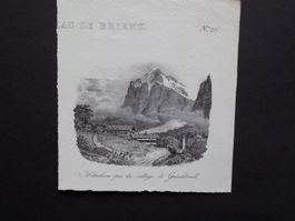 Wetterhorn von Grindelwald aus