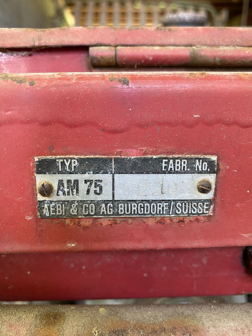 Aebi Toutes les machines: Aebi AM 75 Motormäher – D'occasion à Kriessern par schwedenstahl_fan 6