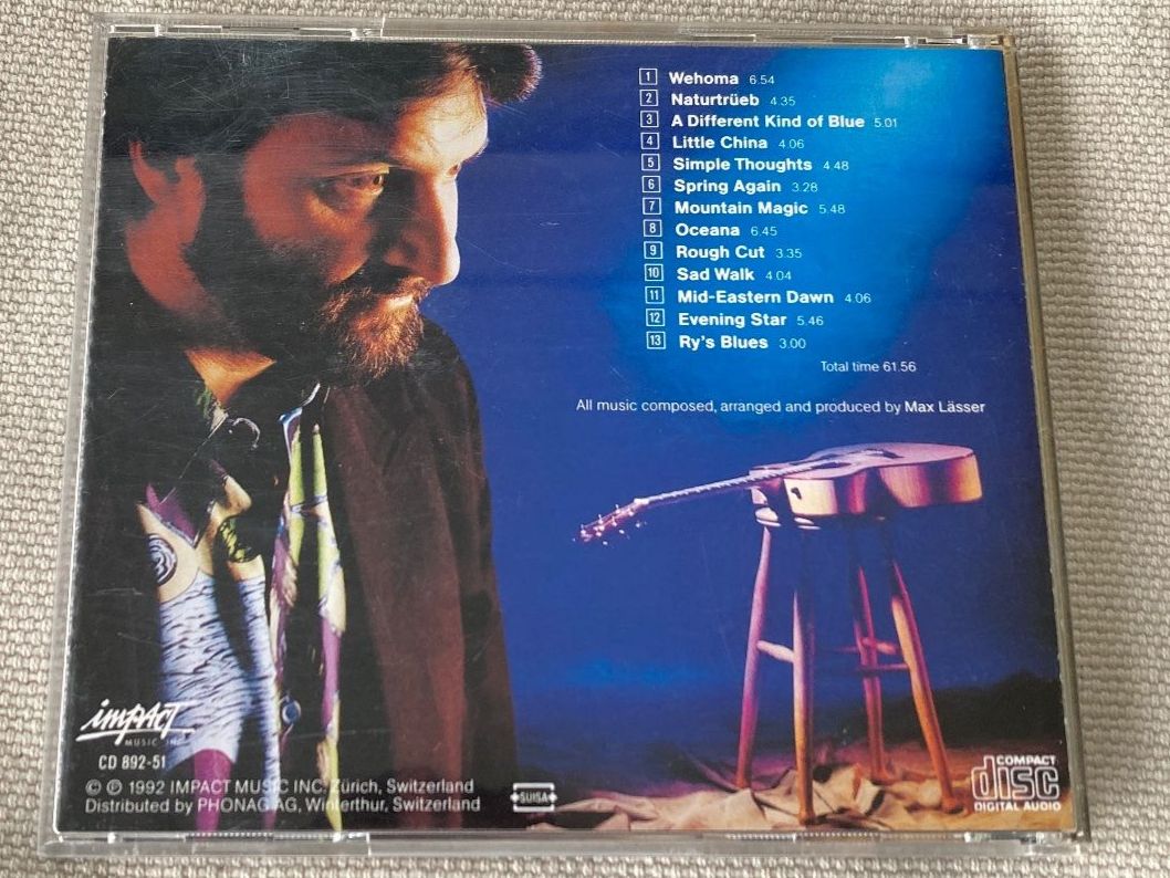 CD: CD, Max Lässer's Ark, A Different Kind of Blue – Usato da Baden venduto da Yoyo1 1