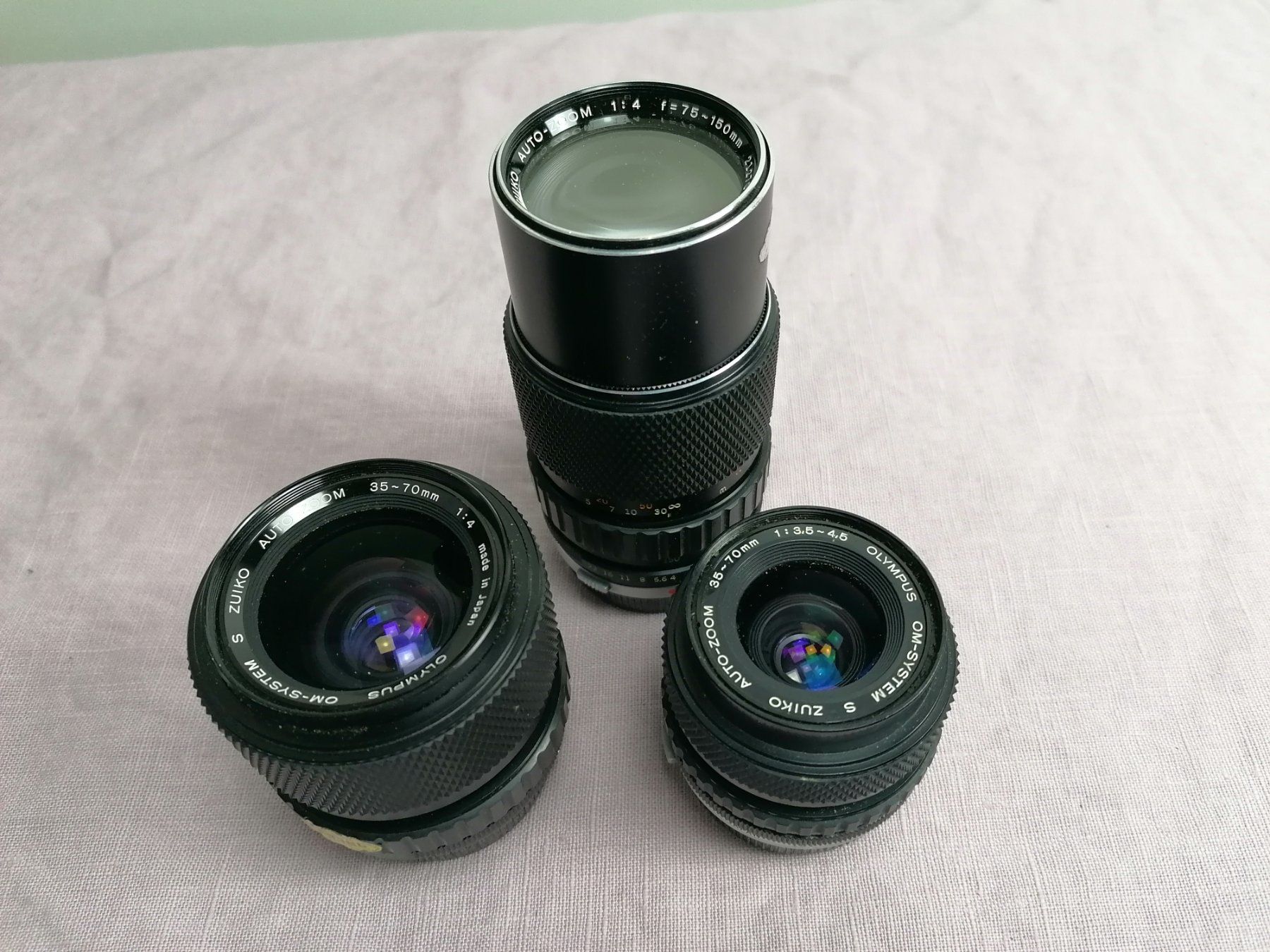 Olympus Kamera: Set Olympus analog Kameras / Objektive – Gebraucht aus Köniz von Brockenreich 7