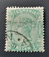 Australische Staaten - Tasmanien alte briefmarke