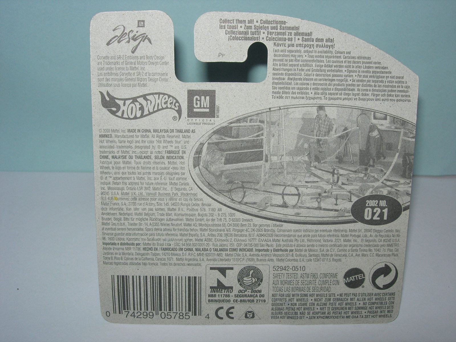 Chevrolet Modellini d'auto: Corvette C1 SR-2 * Hot Wheels 1:64 – Nuovo e nell'imballaggio originale da Hornussen venduto da Corvette- 4