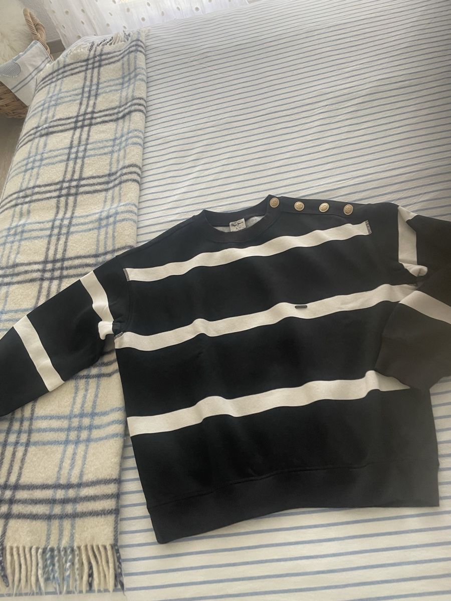 Pepe Jeans Maglioni & Felpe: Pepe Jeans Pullover gestreift schwarz. S. Neu  – Nuovo (secondo la descrizione) da Dübendorf venduto da jlu_r7hz 4