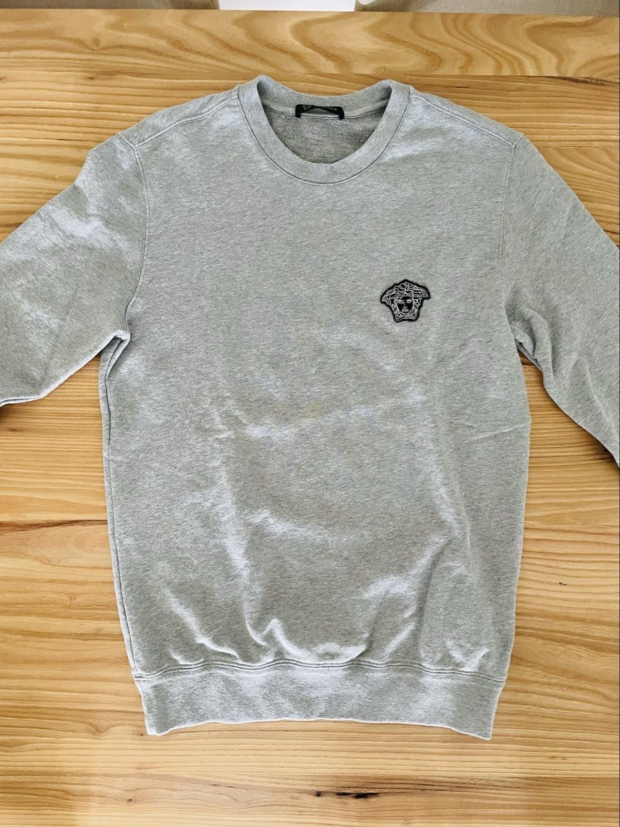 Versace Maglioni & Felpe: Versace Herren Pullover Grau Gr.XS - Top Zustand! – Usato da Basel venduto da Cristina2015