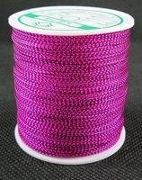 Metallkordel Fuchsie 0.8mm / 10m