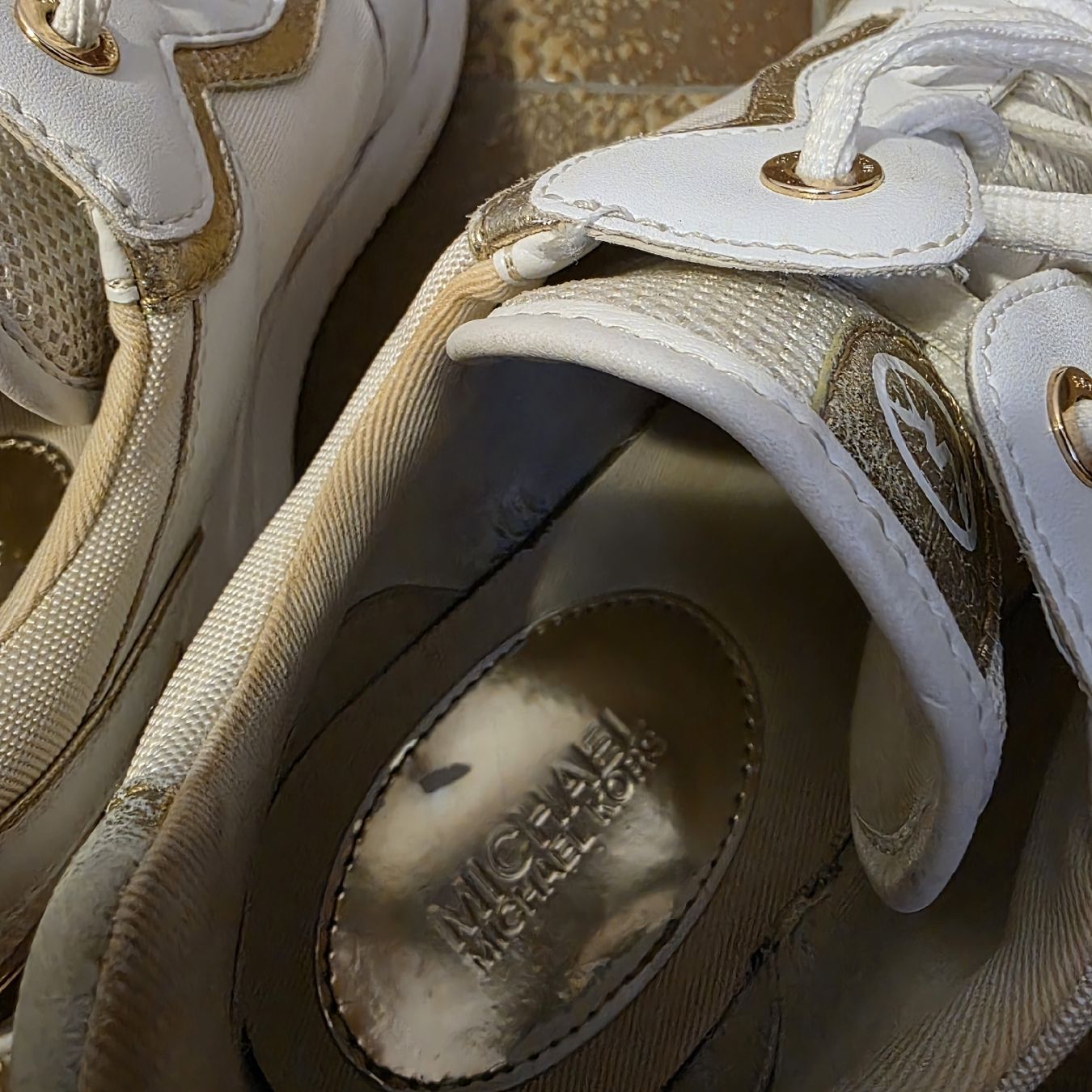 Michael Kors Scarpe da donna: Scarpe da ginnastica Michael Kors bianche – Usato da Rancate venduto da sarah357 5