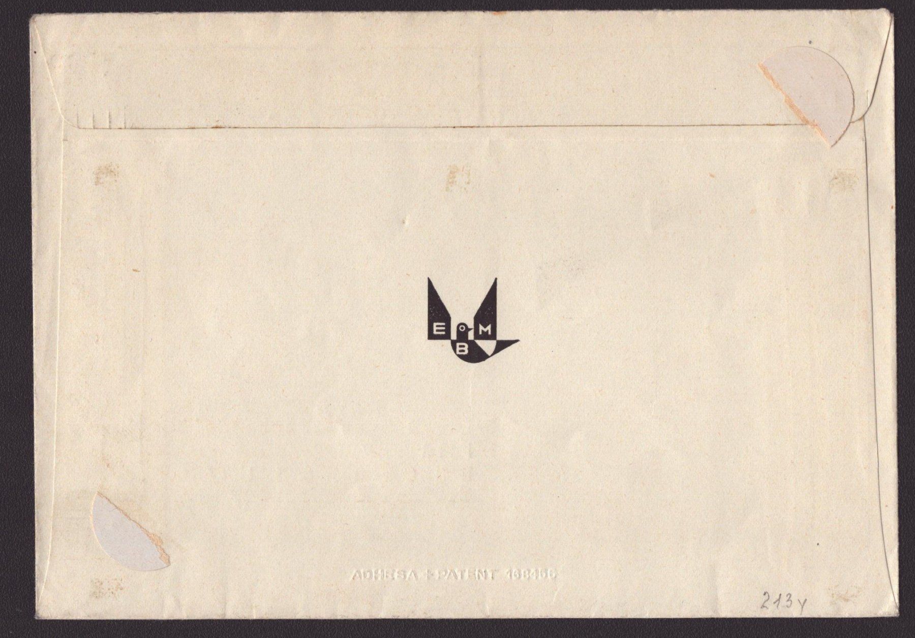 Tous les timbres: F4y sur eveloppe (110.-) – D'occasion à Delémont par Silte 1