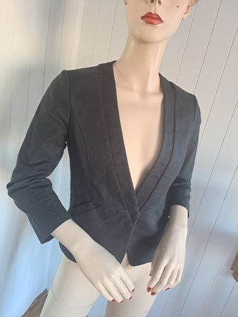 VERONIKA MAINE Blazer y2k Vintage Jacke XS 34 36 S cutout