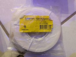 swisscom câble Ethernet 10m gigabit rj42 New