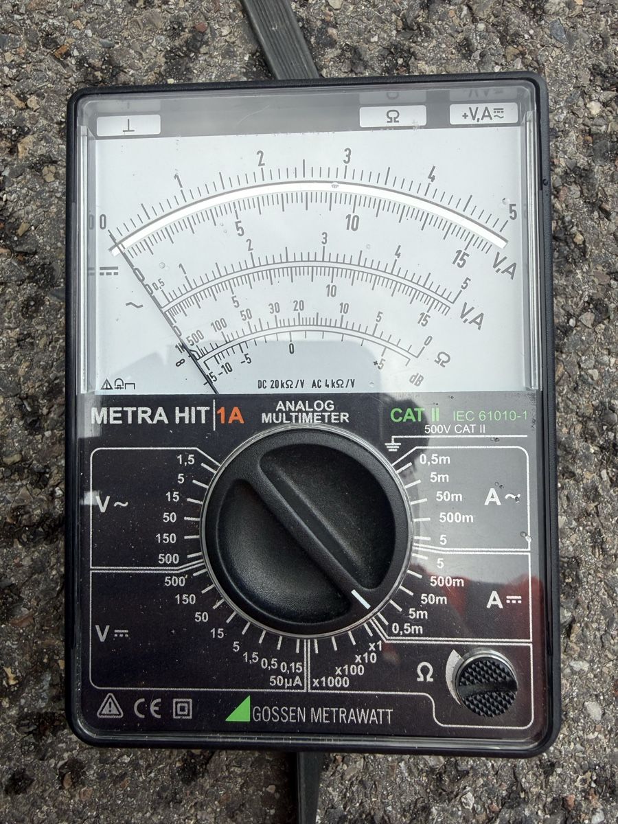 Messen: Gossen Metrawatt Metra HIT 1A Analog Multimeter – Gebraucht aus Neerach von NMRei