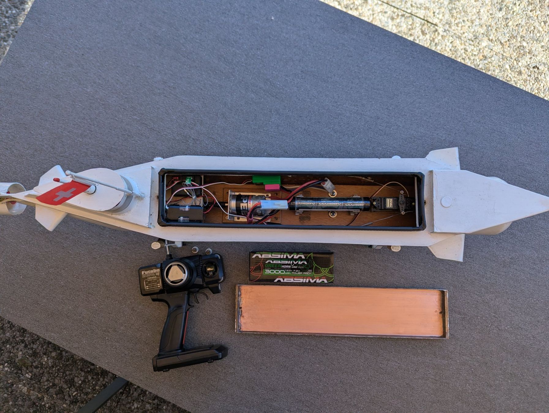 Modellismo RC: Ancien sous-marin " Mésoscaphe" Auguste Piccard. – Difettoso da montcherand venduto da Niollu 8