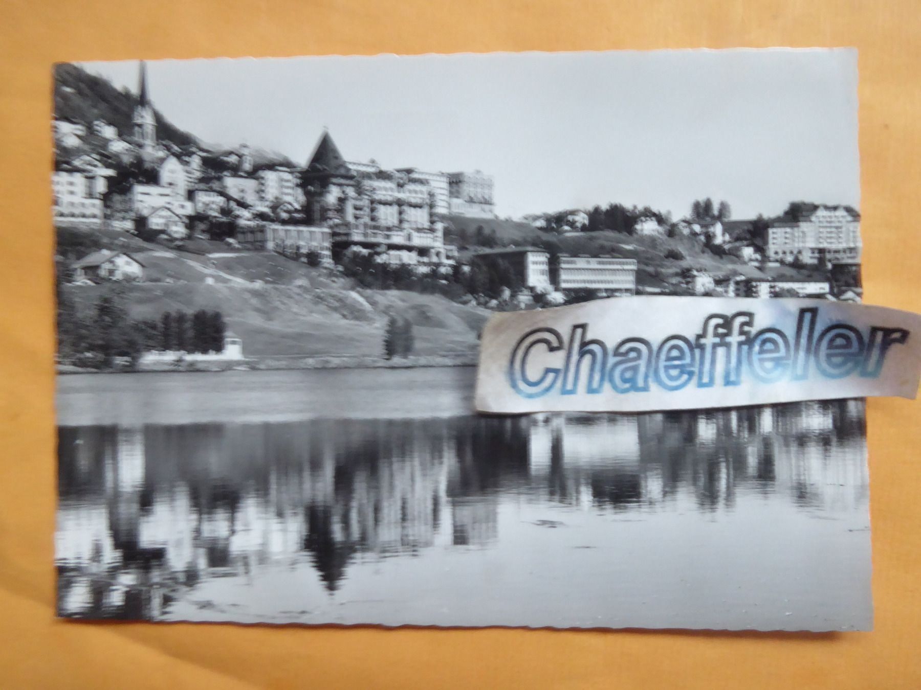 Cartoline postali: 1965 St. Moritz – Usato da Zürich venduto da Chaeffeler