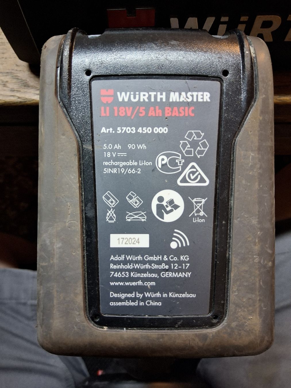 Tutte le macchine: WÜRTH AWS 18-125 P COMPACT + ALG 18/4 BASIC (DR) – Usato da Rorschach venduto da TimelessTrading 2