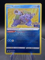 Pokémon 2022 Pokémon Go Radiant Blastoise Near Mint 