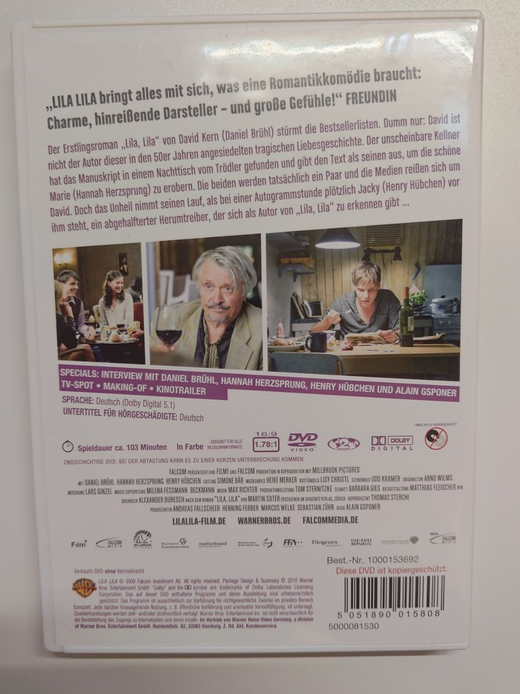 Tutti i DVDs: Lila Lila – Usato da Liestal venduto da Kratzilla 2