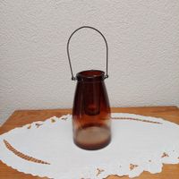 Grosses Windlicht mit herausnehmbarem Teelichthalter
