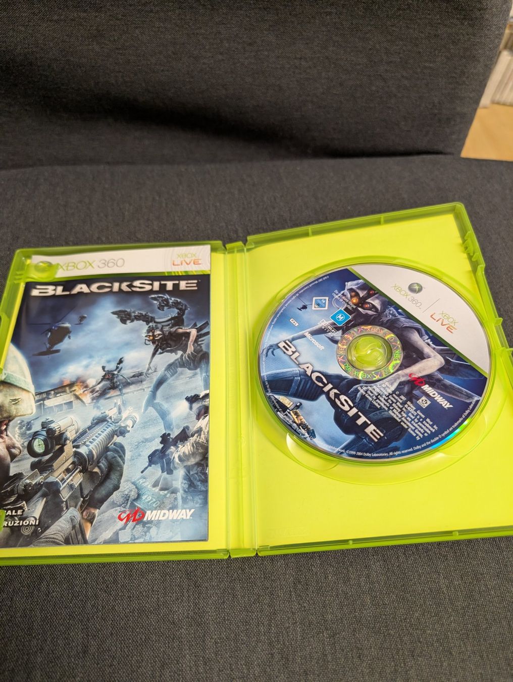 Giochi: Blacksite Microsoft Xbox 360 – Usato da Giubiasco venduto da Ticinerd 2