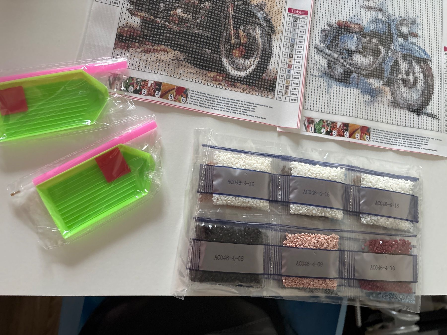 Kit bricolage: 4x Motorrad Diamond Paiting – Nuovo (secondo la descrizione) da Amriswil venduto da SCHLOSSGEISTLI 1