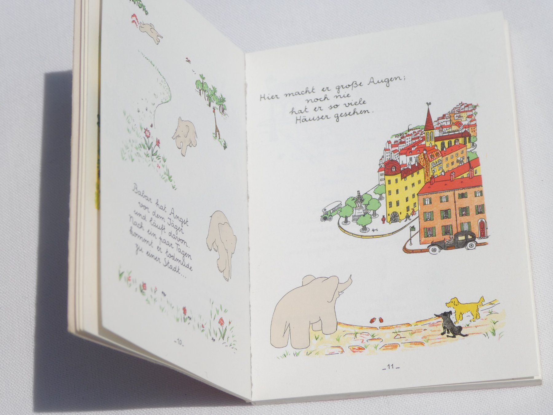 Libri: Mini-Büchlein 'Babar' von Jean de Brunhoff – Usato da Gattikon venduto da kaandooh 1