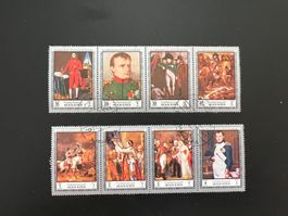 Ajman Lot Gemälde Napoleon  gest.  (4719)