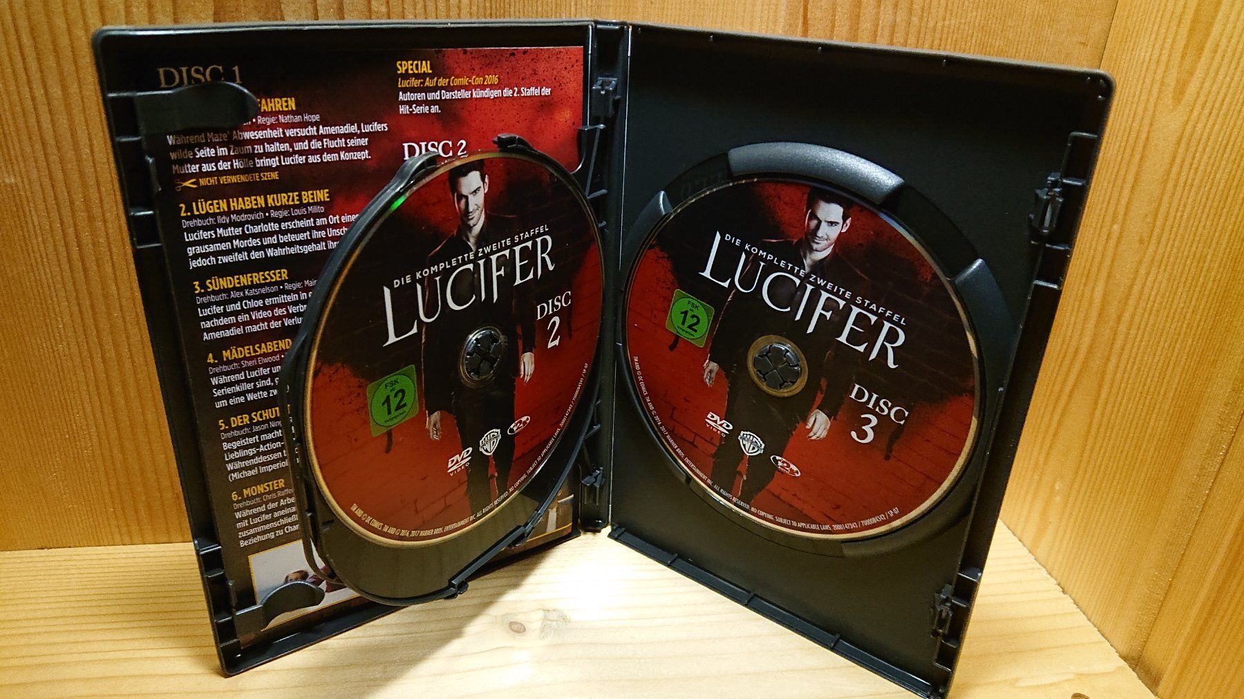 Tutti i DVDs: LUCIFER Staffel 2 auf DVD – Usato da Wilderswil venduto da Exebub 5