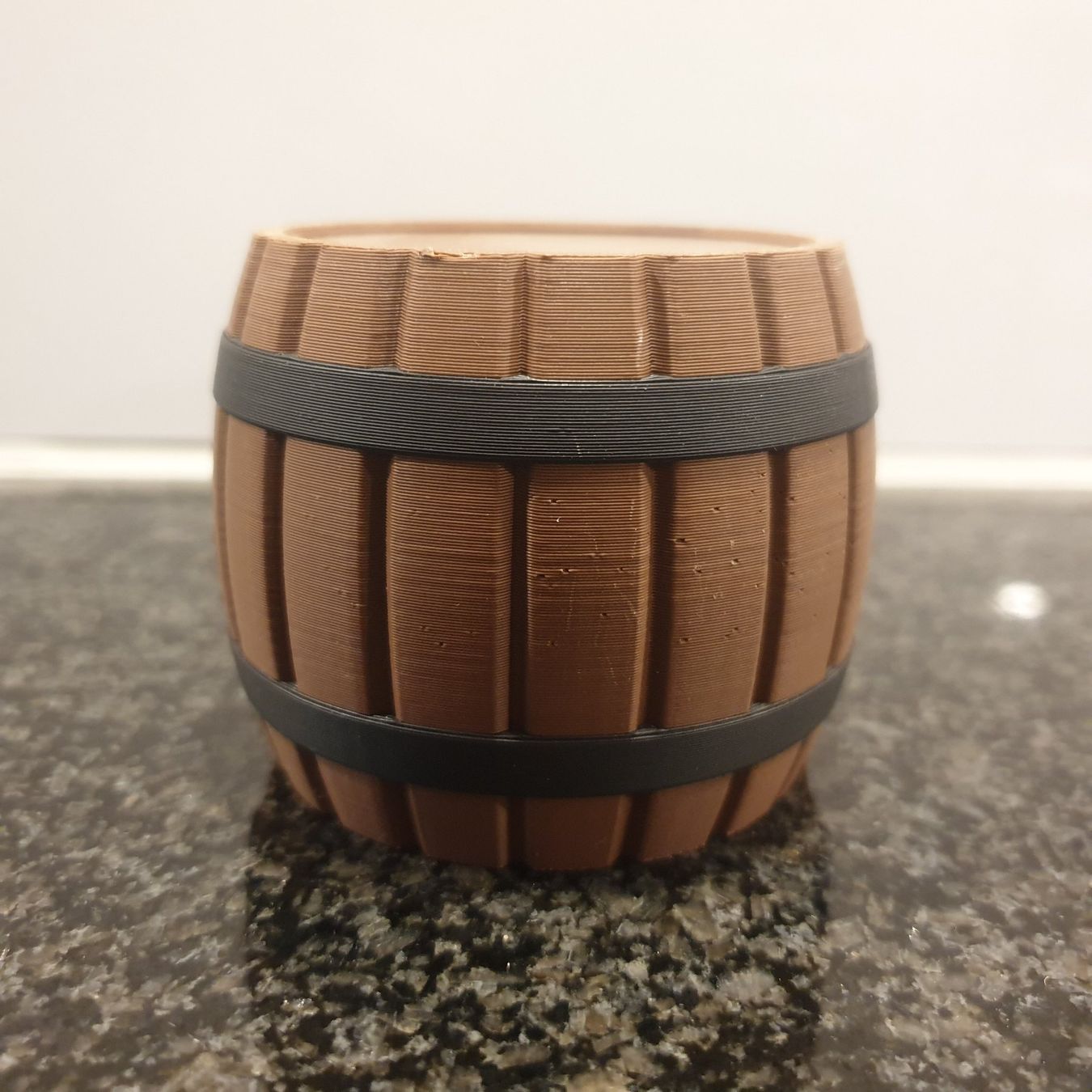 Terrario: Reptilienhöhle "Holzfass", 3D Print – Nuovo e nell'imballaggio originale da Neuendorf venduto da DeSiriA 1