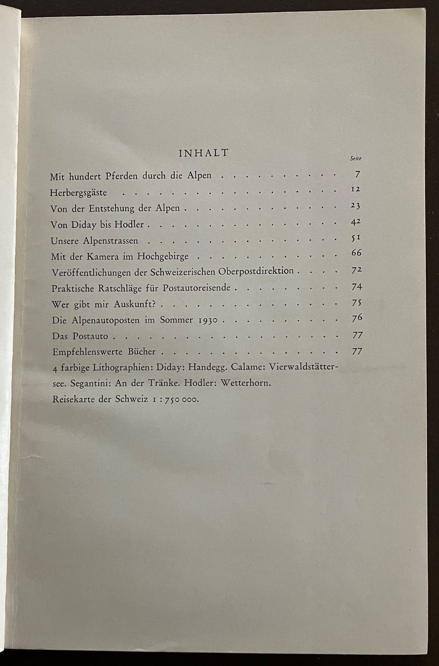 Libri: Das Alpenbuch 2. Ausgabe - Postauto – Usato da Menziken venduto da timbuktu1001 1