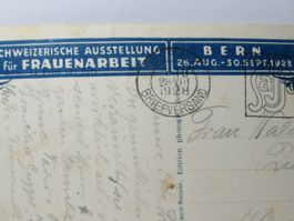 Bern , Schw. Ausstellung für Frauenarbeit 1928 , Bärengraben