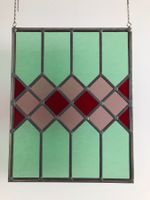 Jugendstil-Glasbild von Veronica Indergand / NP: 1500.– Fr.