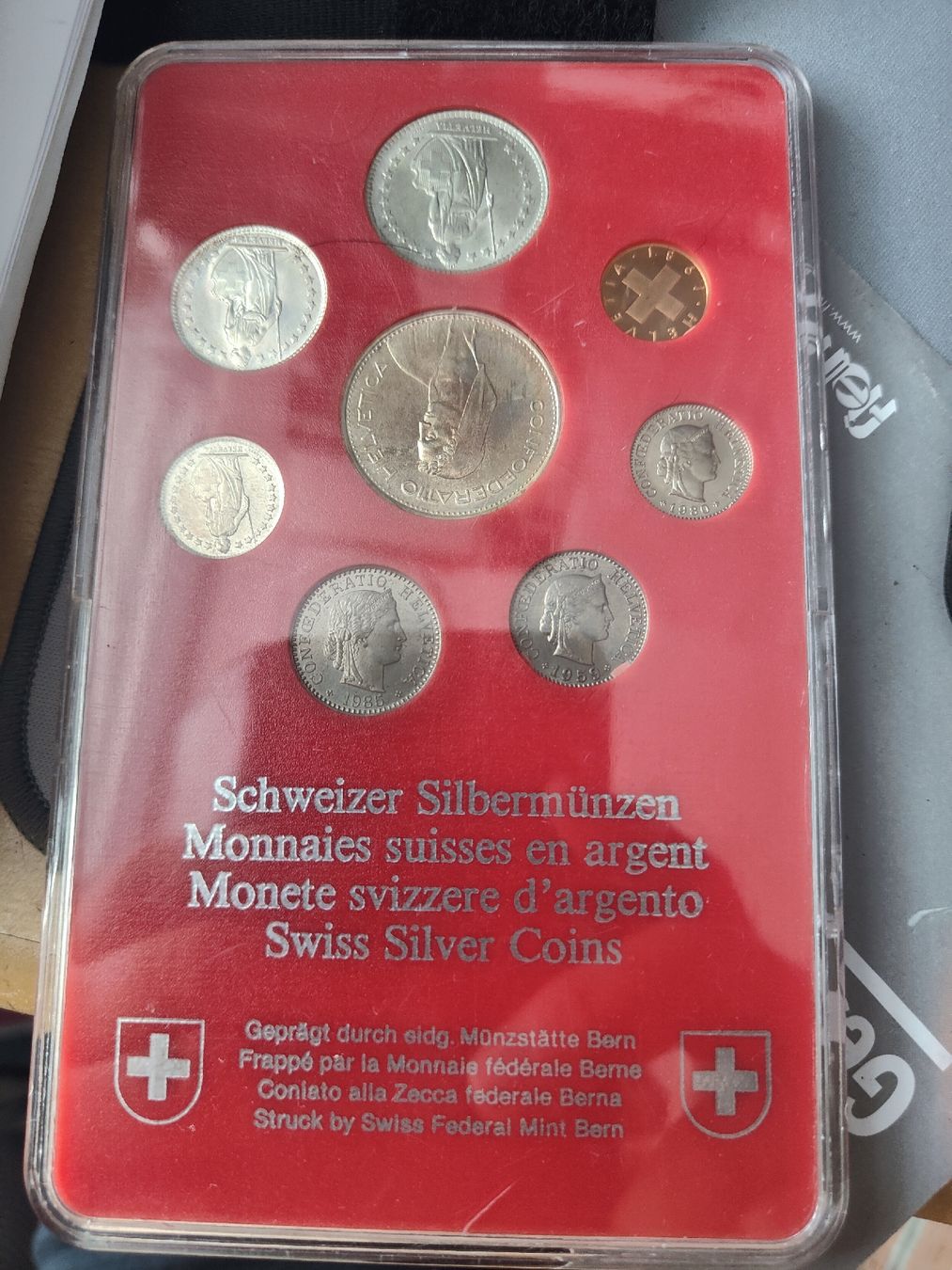 Tutti le monete: Schweizer Silbermünzen Set wie neu – Nuovo (secondo la descrizione) da Bürglen TG venduto da rehaso2214 1