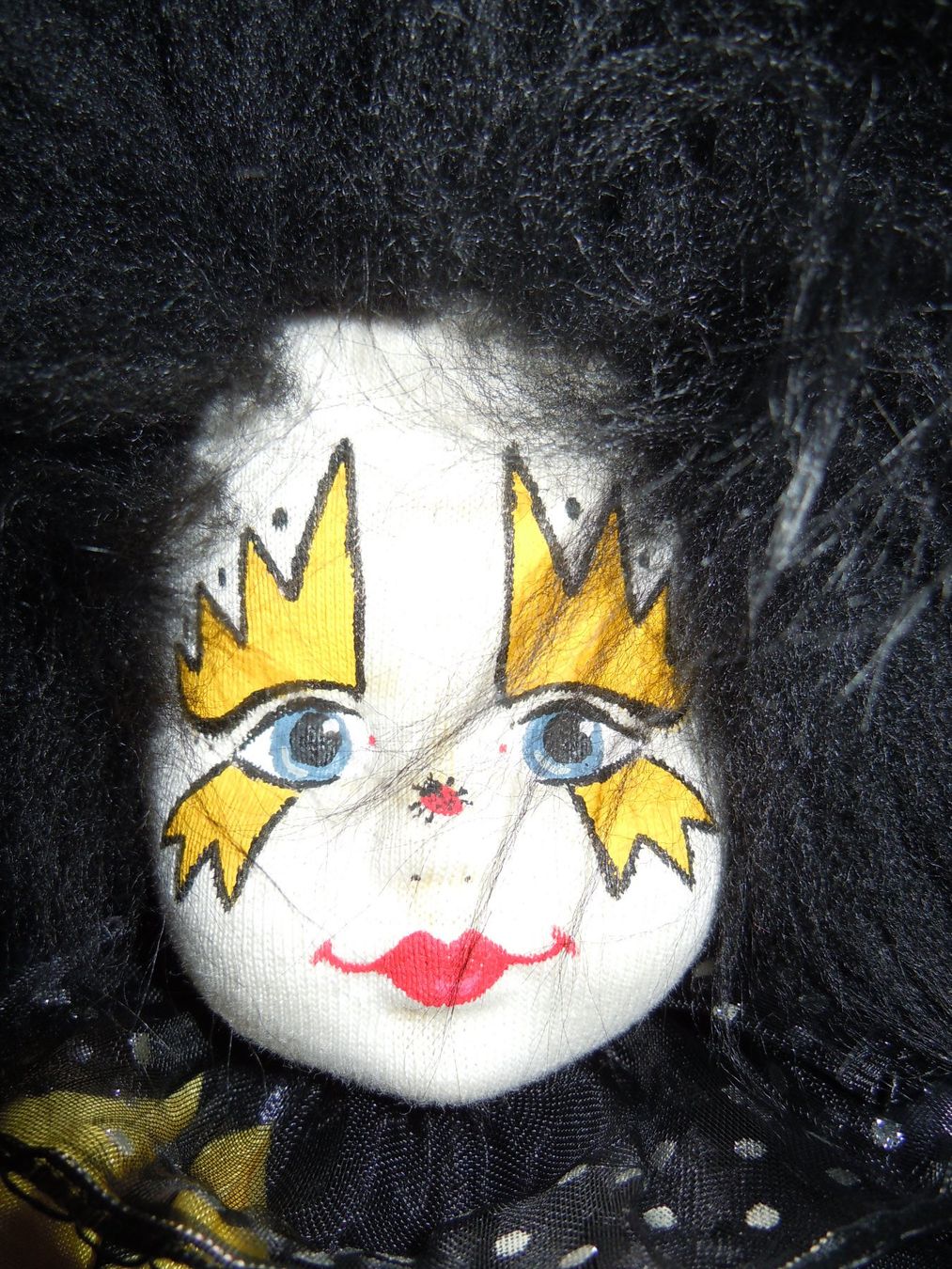 Bambole: Clown Schwarz/gelb – Usato da Luzern venduto da Baumli1