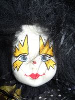 Clown Schwarz/gelb