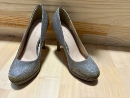 Glitzernde Party Pumps