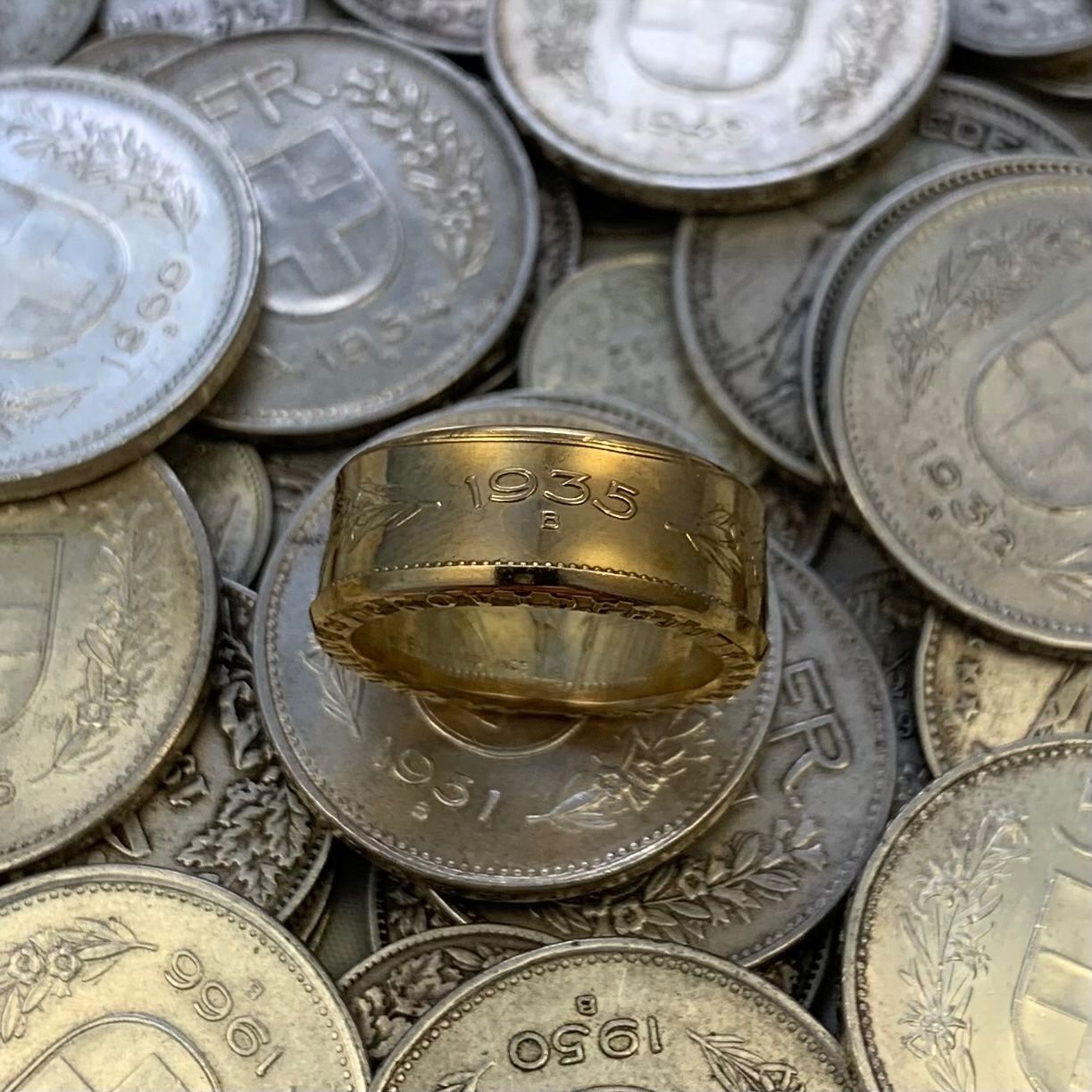 Ringe: Silberring Dr Goldig Schnägg Gr.60 – Neu (gemäss Beschreibung) aus Thun von Svonskj 1