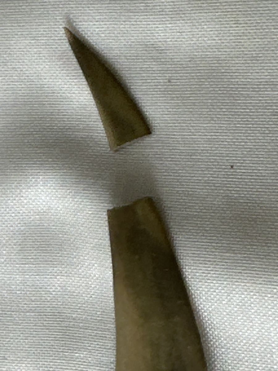 Tutte le decorazioni: Messingdolch Nazareth mit Gravur, defekt – Usato da Zürich venduto da Chaeffeler 5