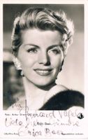Erica Beer 1925-2013 Autogramm signiert Vintage Foto 9x14cm