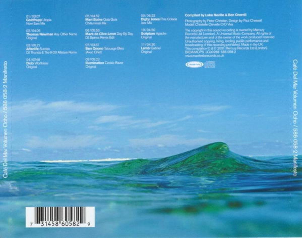 CD: Café del Mar - Volumen Ocho – Usato da Brunnen venduto da Barfly5 1