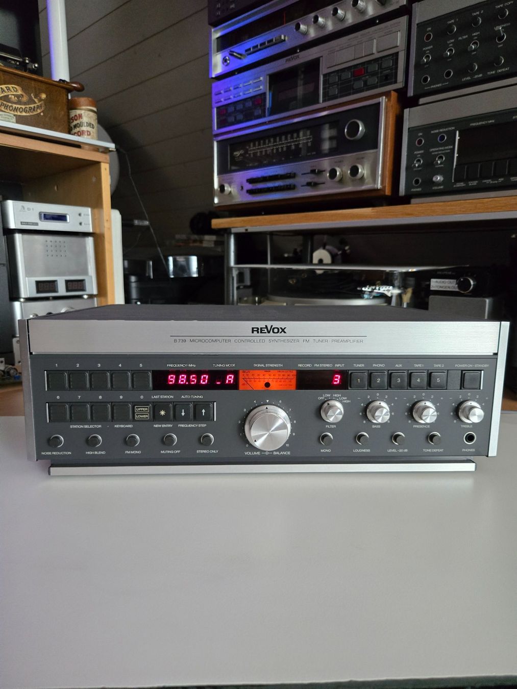 Amplificatori: Revox B739 Preamplifier Revidiert 2026 – Usato da Hochfelden venduto da per54